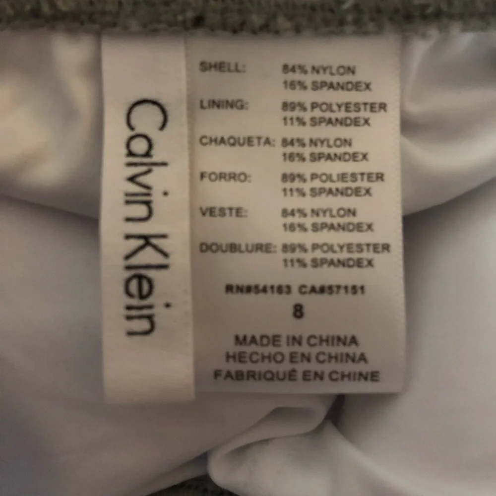 CALVIN Klein Viper Starburst One-Piece Swimsuit